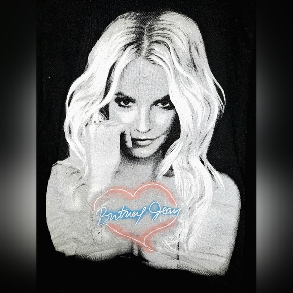 Black "Britney Jean" Album Tee - Picture 4 of 6